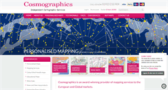 Desktop Screenshot of cosmographics.co.uk